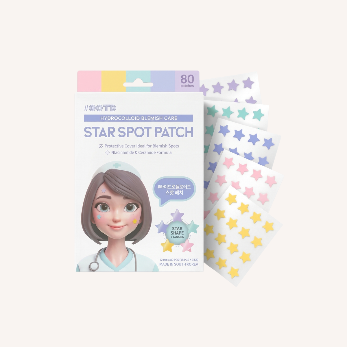 Star Spot Patch 80 Pcs