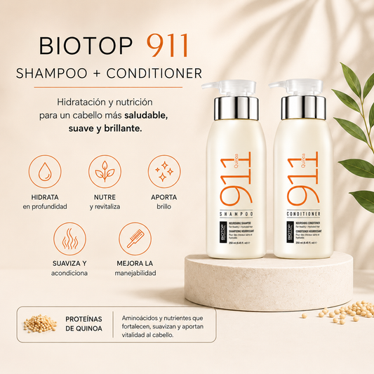 Biotop 911 Shampoo + Acondicionador